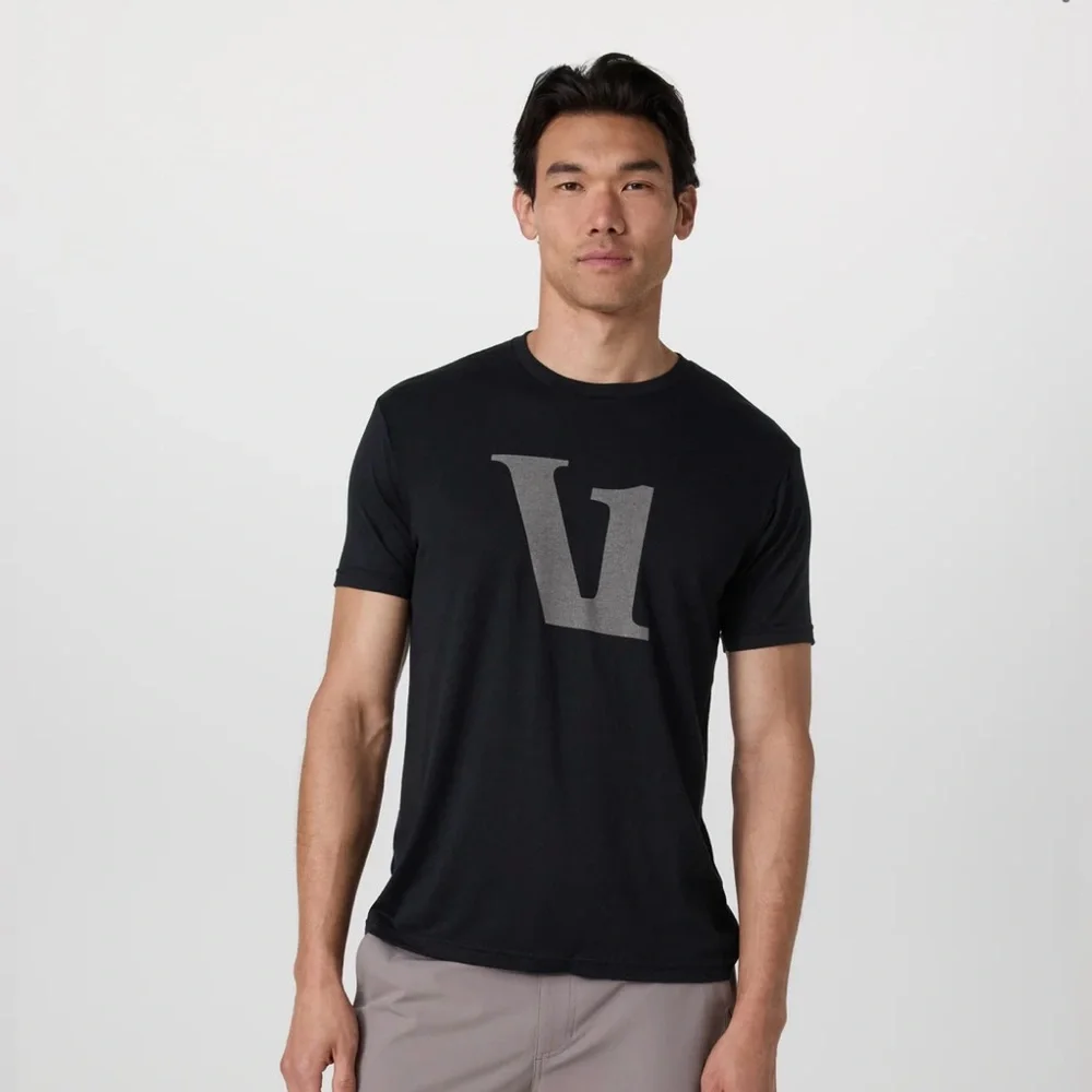 Vuori Men’s “V1 Logo” Short Sleeve Tee (M) *BESTSELLER*